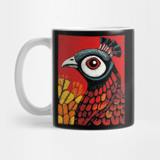 Psychedelic Peacock | Argus Panoptes Inspired Mug