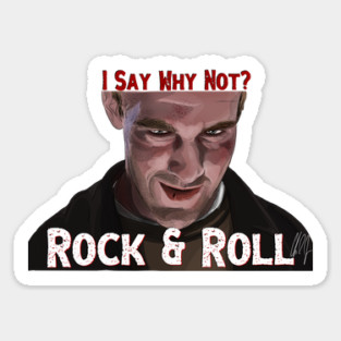 Rules of Attraction: Rock & Roll Sticker
