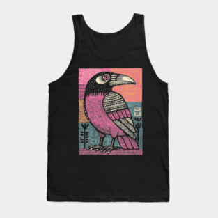 Raven Totem | Norse God Odin's Messenger Tank Top