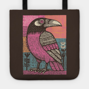 Raven Totem | Norse God Odin's Messenger Tote