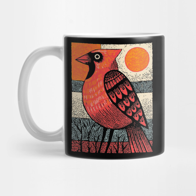 Regal Cardinal Bird | Winter Solstice Messenger by TuncGK