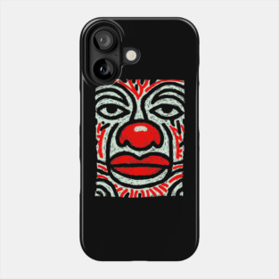 Melancholy Pierrot | The Sad Clown Archetype Phone Case