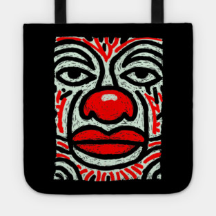 Melancholy Pierrot | The Sad Clown Archetype Tote