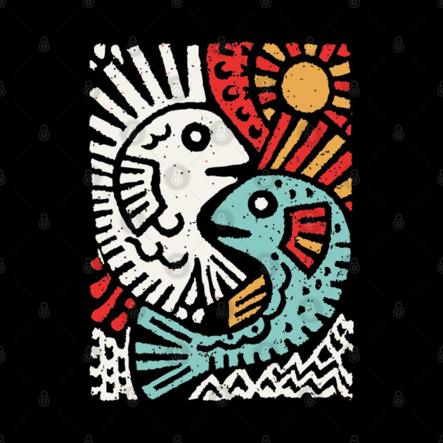 Pisces Sun God | Astrological Sun and Fish by TuncGK