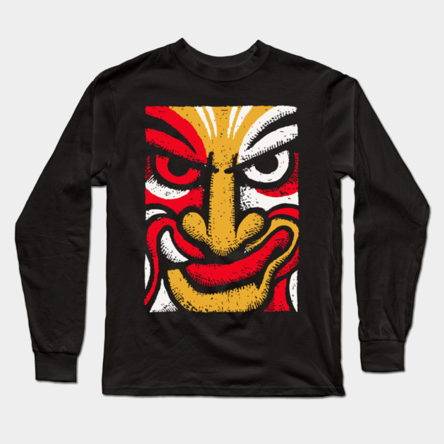 Primal Fear Clown | The Coulrophobia Archetype Long Sleeve T-Shirt by TuncGK