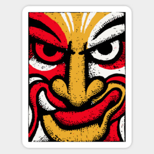 Primal Fear Clown | The Coulrophobia Archetype Sticker