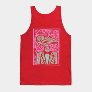 Dapper Serpent | The Gentleman Snake Tank Top