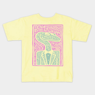 Dapper Serpent | The Gentleman Snake Kids T-Shirt