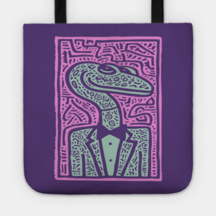 Dapper Serpent | The Gentleman Snake Tote