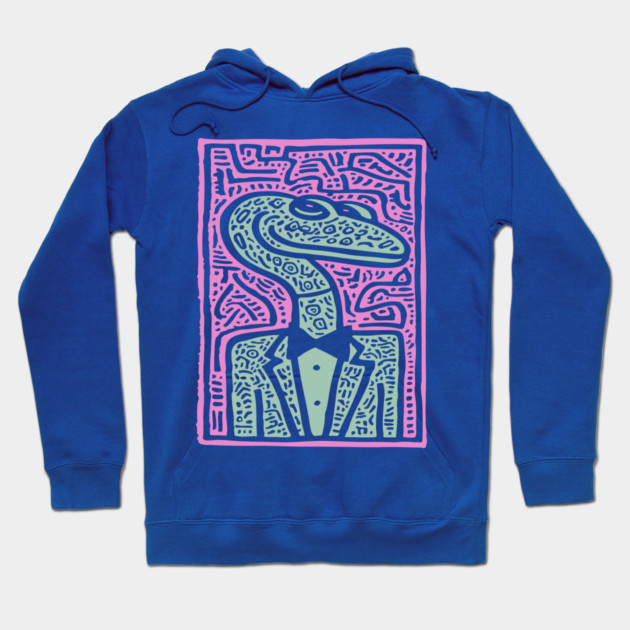 Dapper Serpent | The Gentleman Snake Hoodie by TuncGK