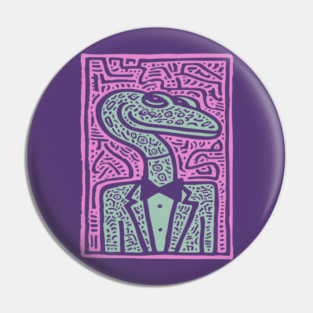 Dapper Serpent | The Gentleman Snake Pin