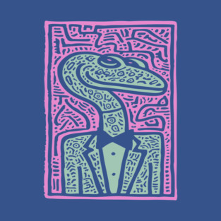 Dapper Serpent | The Gentleman Snake T-Shirt