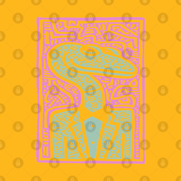 Dapper Serpent | The Gentleman Snake by TuncGK