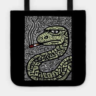 Chill Serpent | Wise Old Sage Snake Tote
