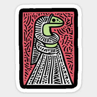 Serpent Bride | Lamia The Gorgon Queen Sticker