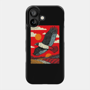 Soaring Vulture | Rustic Americana Landscape Phone Case