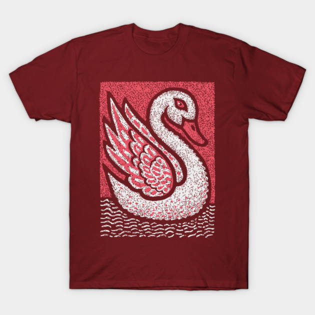 Elegant Swan | Aphrodite's Sacred Bird T-Shirt by TuncGK
