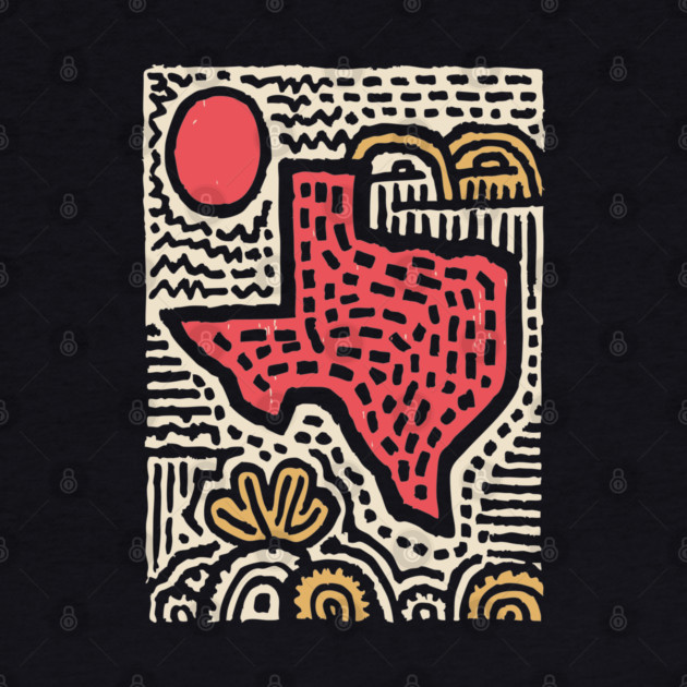 Abstract Texas | Lone Star State of Mind by TuncGK