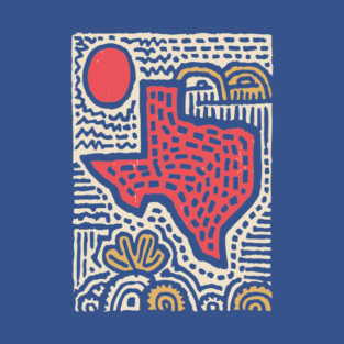 Abstract Texas | Lone Star State of Mind T-Shirt
