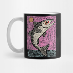 Ethereal Salmon | Dreamy River Spirit Mug
