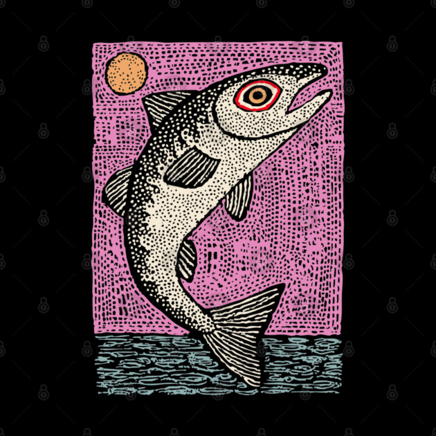 Ethereal Salmon | Dreamy River Spirit by TuncGK