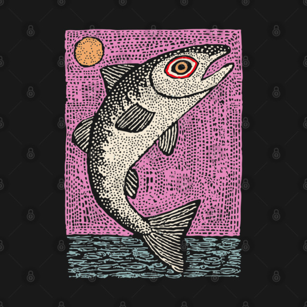 Ethereal Salmon | Dreamy River Spirit by TuncGK