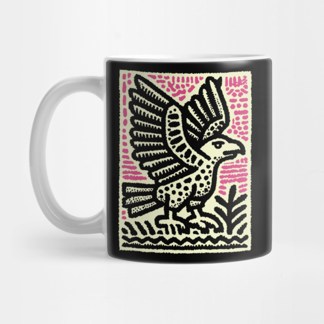 Abstract Vulture Glyph | Primal Sky Hunter by TuncGK