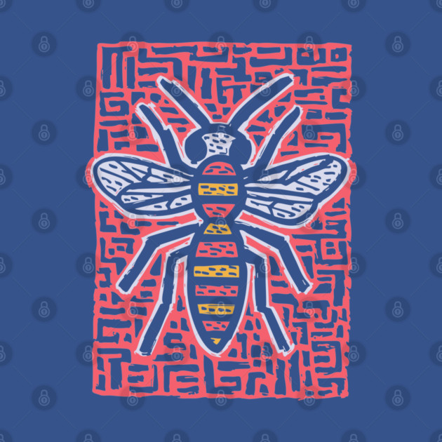 Primal Wasp Glyph | Ancient Insect Totem by TuncGK