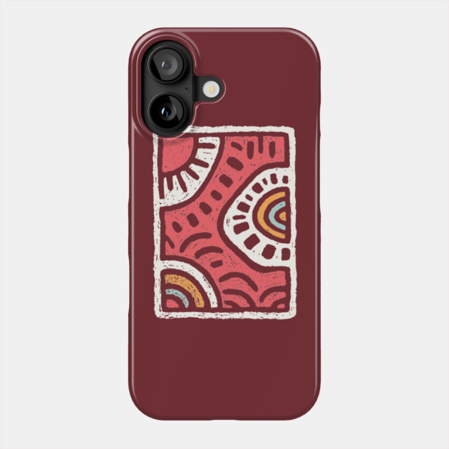Abstract Water Dance | Rhythmic River Flow Phone Case by TuncGK