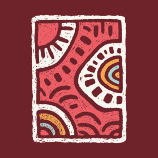 Abstract Water Dance | Rhythmic River Flow T-Shirt