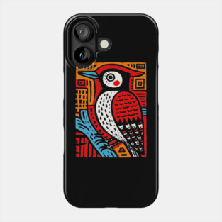 Totemic Woodpecker | Guardian of the Forest Phone Case