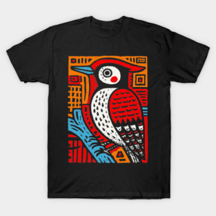 Totemic Woodpecker | Guardian of the Forest T-Shirt