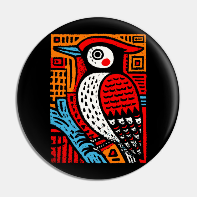 Totemic Woodpecker | Guardian of the Forest Pin by TuncGK