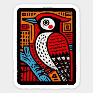 Totemic Woodpecker | Guardian of the Forest Magnet
