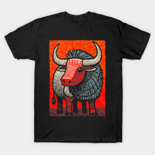 Mythical Yak | Himalayan Mountain Guardian T-Shirt
