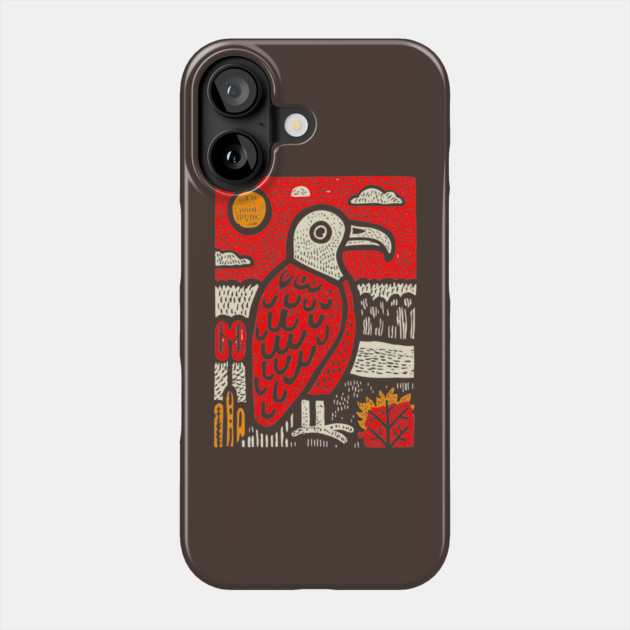 Patient Vulture | Southwestern Desert Gothic Phone Case by TuncGK
