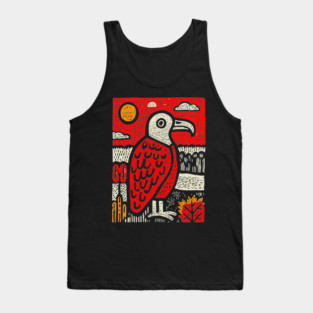 Patient Vulture | Southwestern Desert Gothic Tank Top