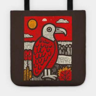 Patient Vulture | Southwestern Desert Gothic Tote