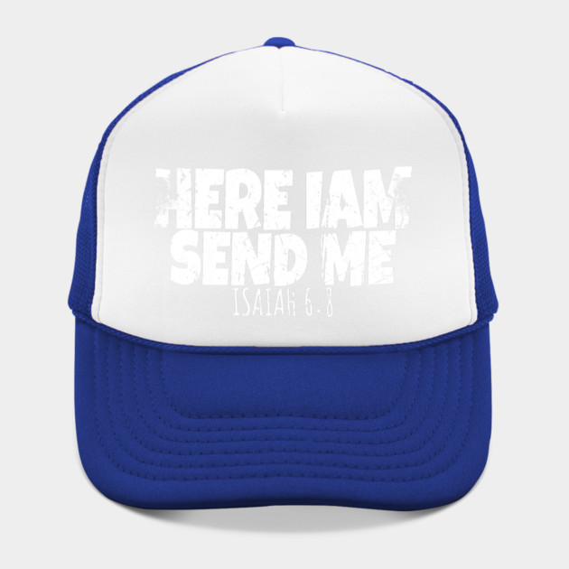 Funny Here I Am Send Me Bible Verse Lord Saying by OUTFITPAW