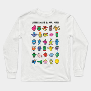 Little Miss Mr. Men Long Sleeve T-Shirt