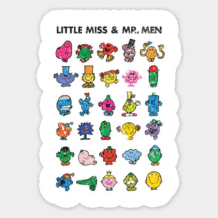 Little Miss Mr. Men Magnet