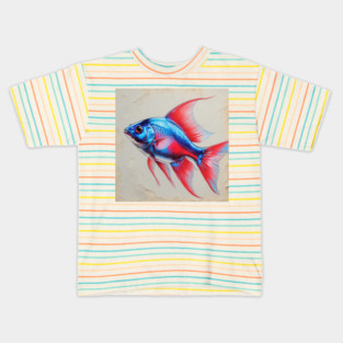 NEON TETRA Kids T-Shirt