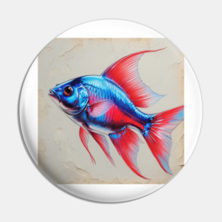NEON TETRA Pin