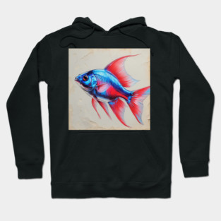 NEON TETRA Hoodie