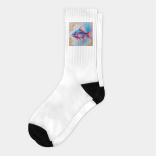 NEON TETRA Socks