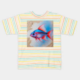 NEON TETRA Kids T-Shirt
