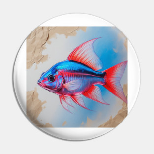 NEON TETRA Pin