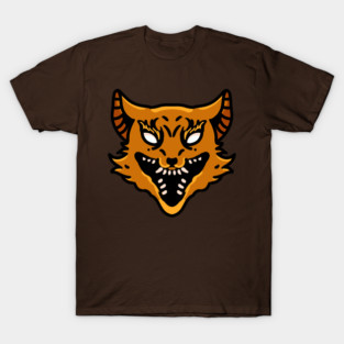 Wolf Head Cartoon T-Shirt