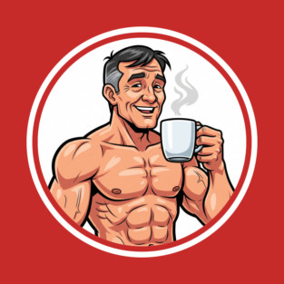 Strong Gym Dad Coffee T-Shirt