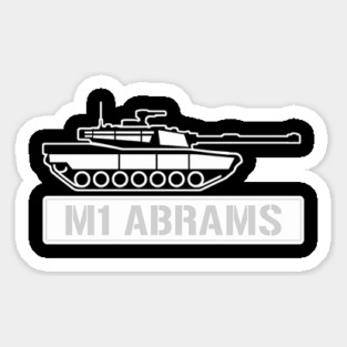 M1 Abrams Sticker